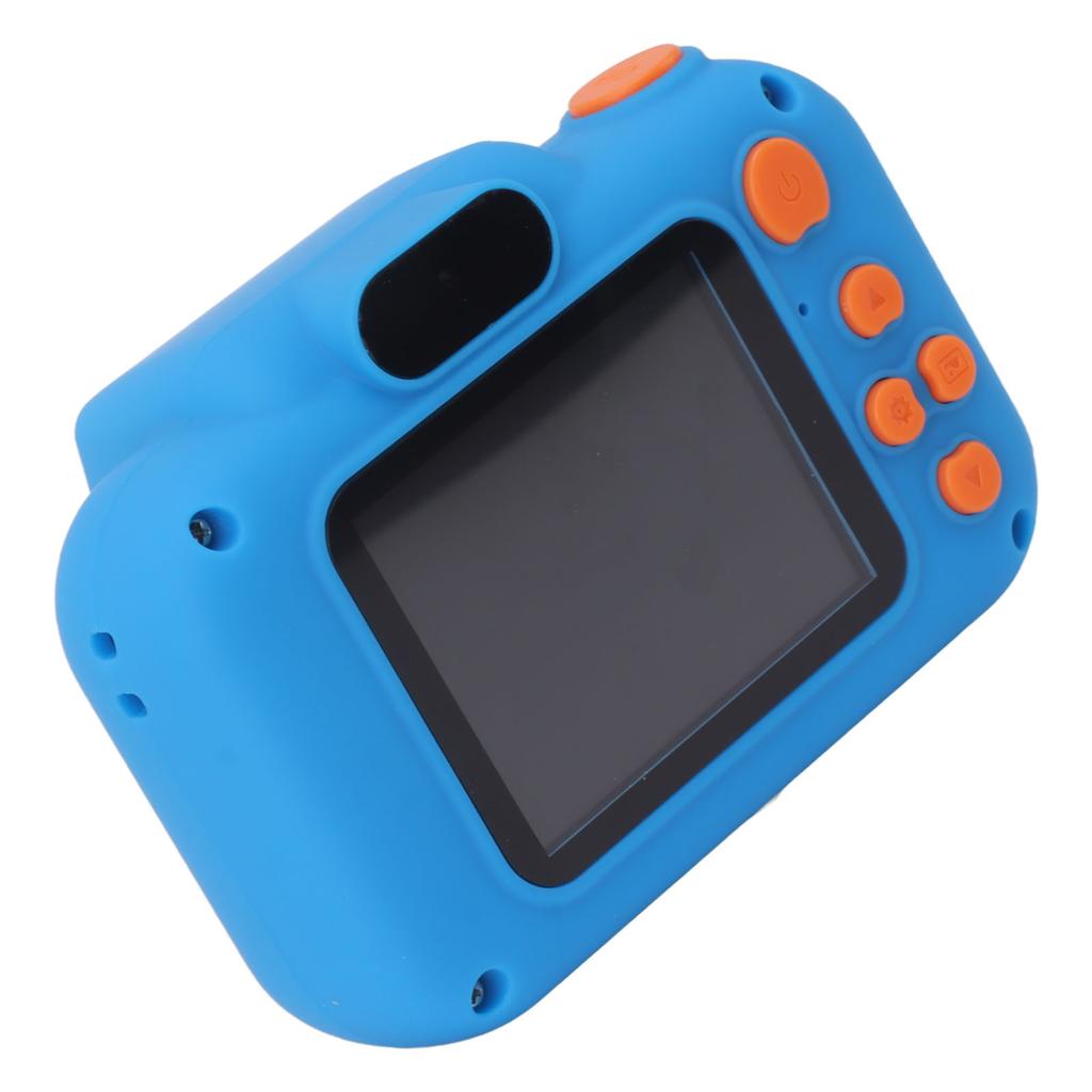 Детская цифровая камера с картой памяти 32G, высокой четкостью, двумя объективами 1080P, 8-кратным зумом, возможностью зарядки через USB