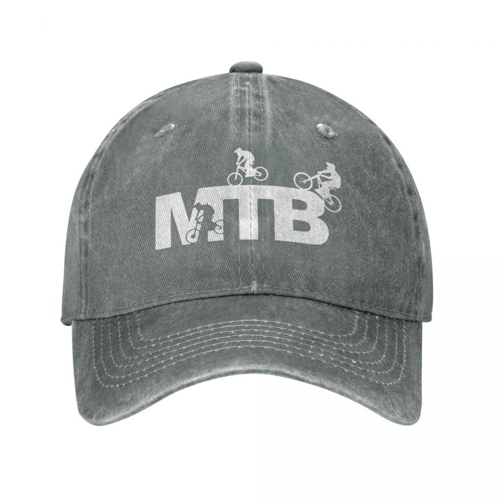 2022 New Spring Autumn Women Unisex MTB Cycling Logo Baseball Cap Funny Mountain Biker Bike Hip Hop Sun Hat Sport Denim Casquette