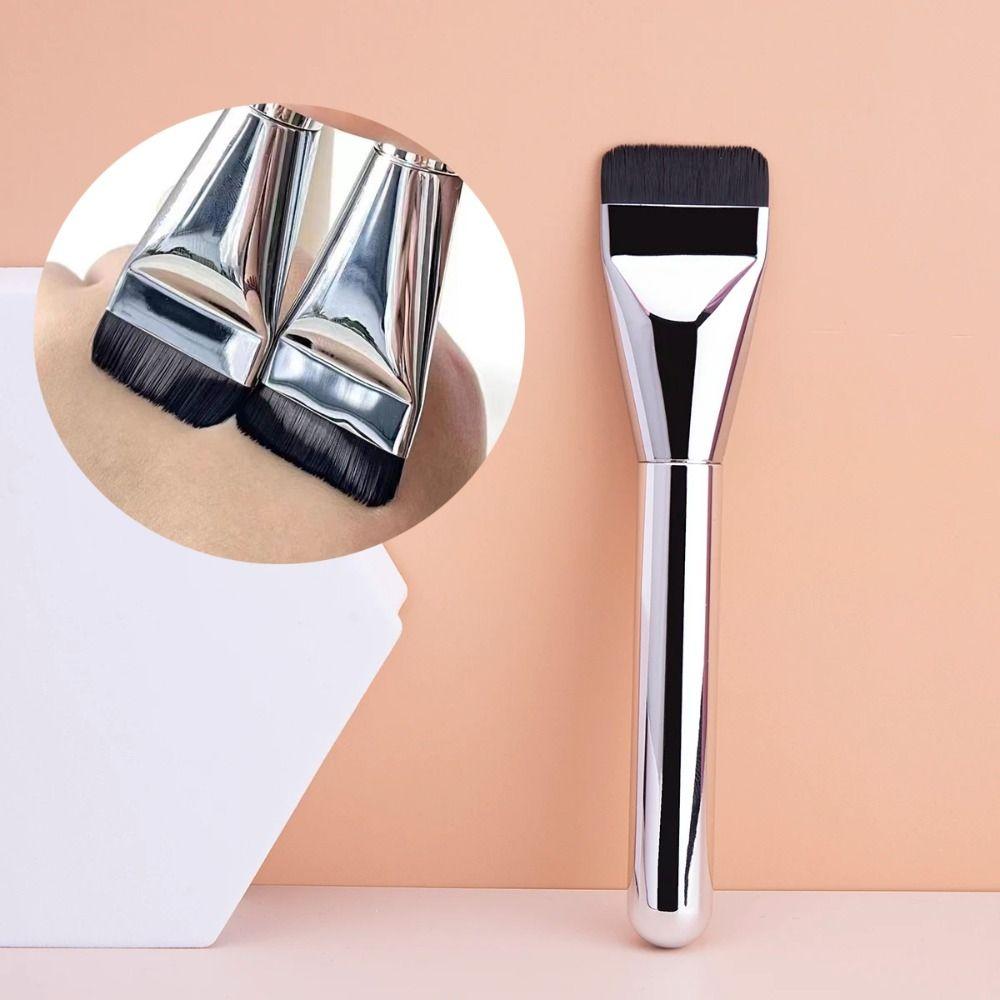 Bare Skin Korean Foundation Brush Korean Concealer Brush Flat Head  Makeup Facial Mask