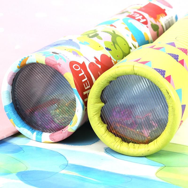 Волшебный калейдоскоп Цвет Случайный Образовательные Большие Игрушки Творческий Ранний Научный Эксперимент 1 Шт. Вращающийся