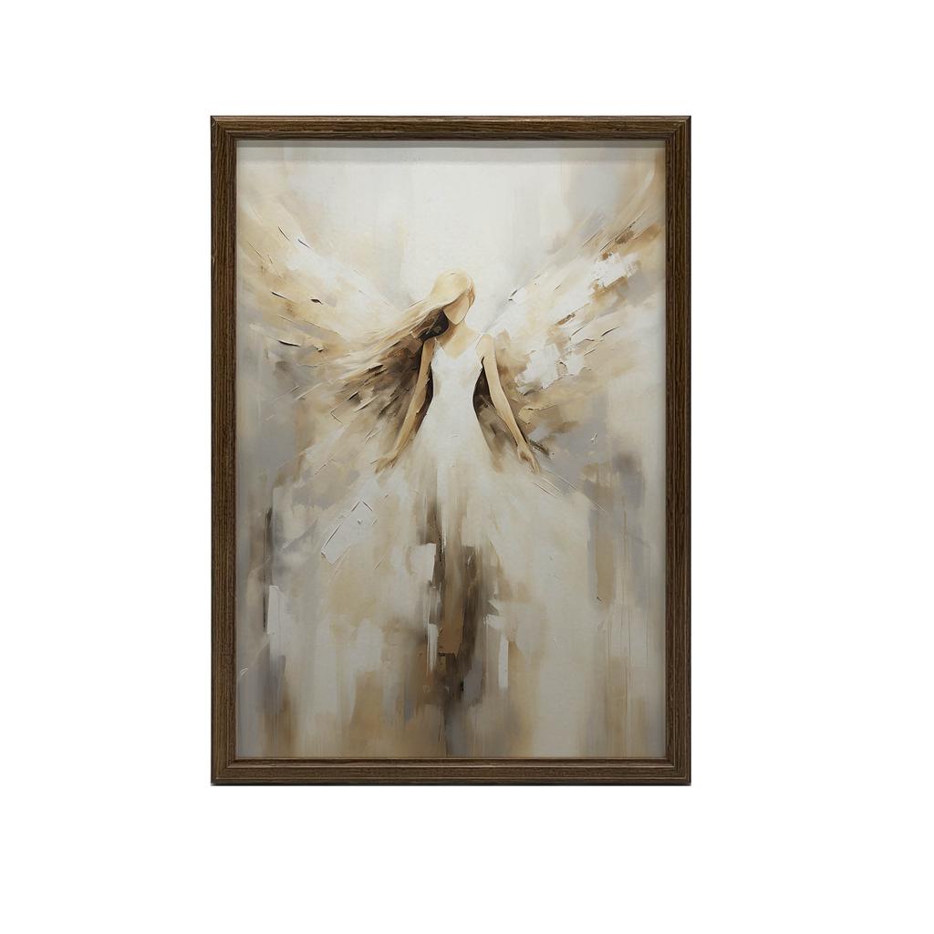 Постер Эфирная Элегантность Постер Эфирная Элегантность, 30X40 См, Алюминиевая Рама Черная, Матовая Бумага 230 Г/м²