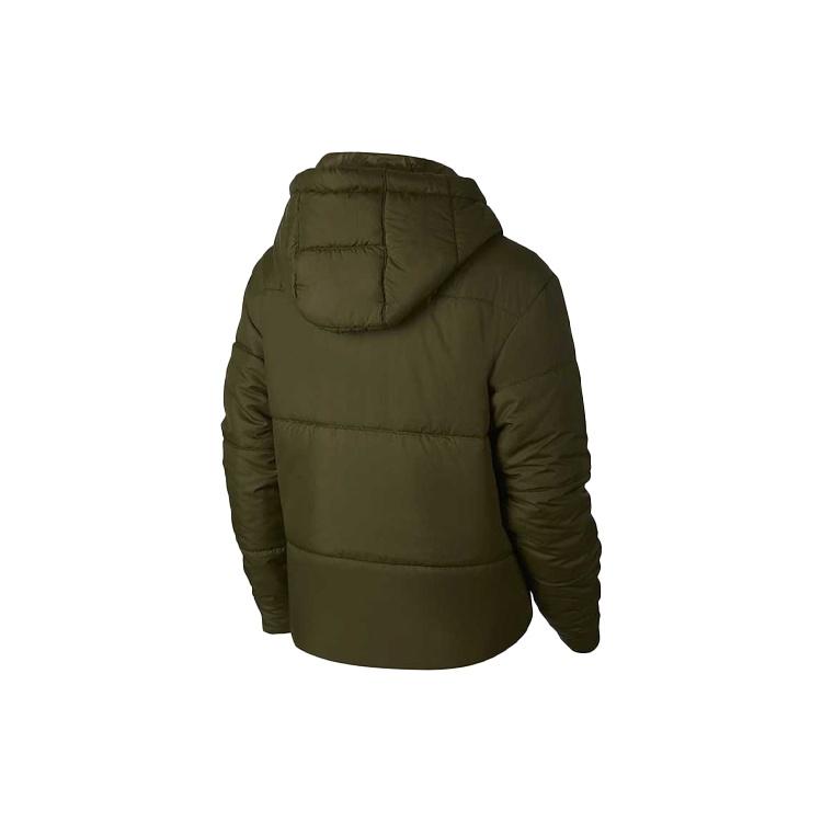 Nike Пуховик Зимний Женский Армейский Зеленый CD9044-395