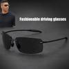 Мужские солнцезащитные очки классические модные спортивные без оправы для вождения солнцезащитные очки TR90 прямоугольная оправа сверхлегкие женские очки