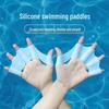 Swimming Silicone Hand Paddles for Adults, Teens, and Children - Duck Feet/Frog Style for Diving and Training