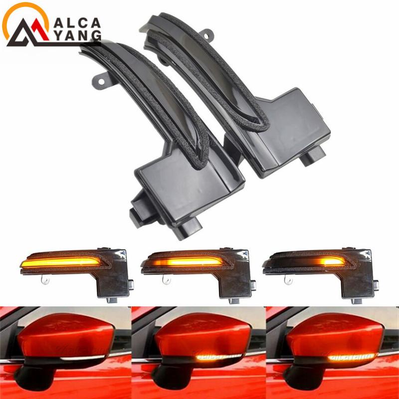 2PCS Dynamic LED Turn Signal Light For Mazda 3 2017 2018 For Mazda 6 2018  Rearview Mirror Indicator Sequential Blinker Lamp