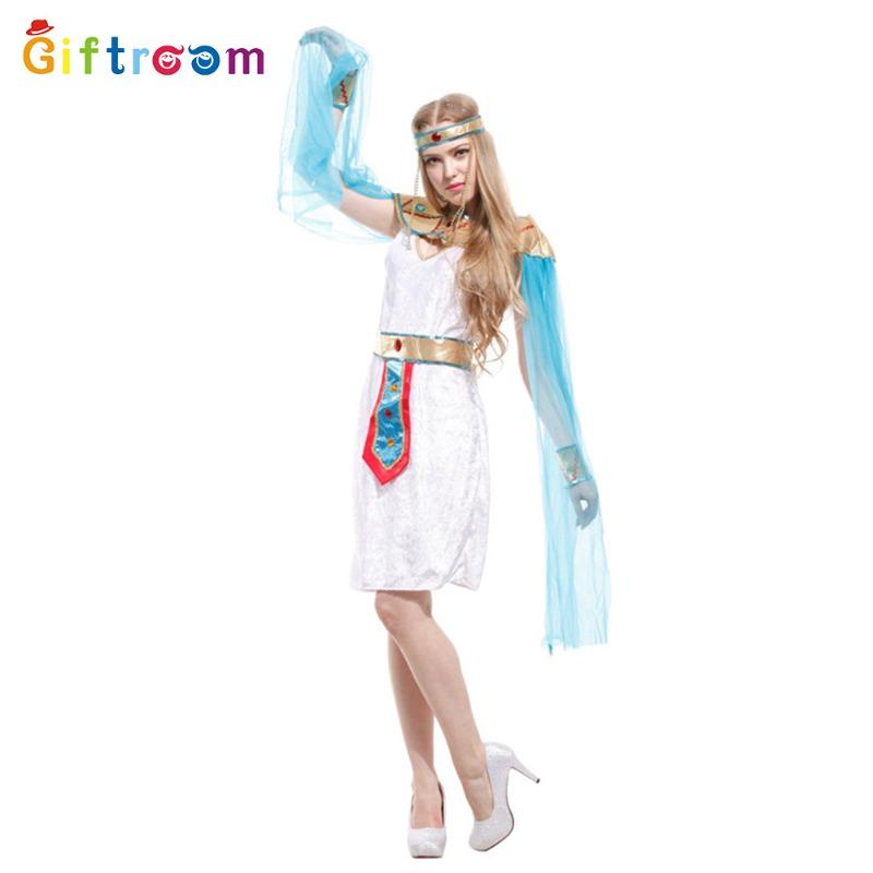 Carnival Party Costume Pharaoh Cleopatra Costume Egyptian Female Cosplay Game Uniform Temptation