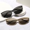 Женские солнцезащитные очки, мужские и женские модные цельнометаллические солнцезащитные очки