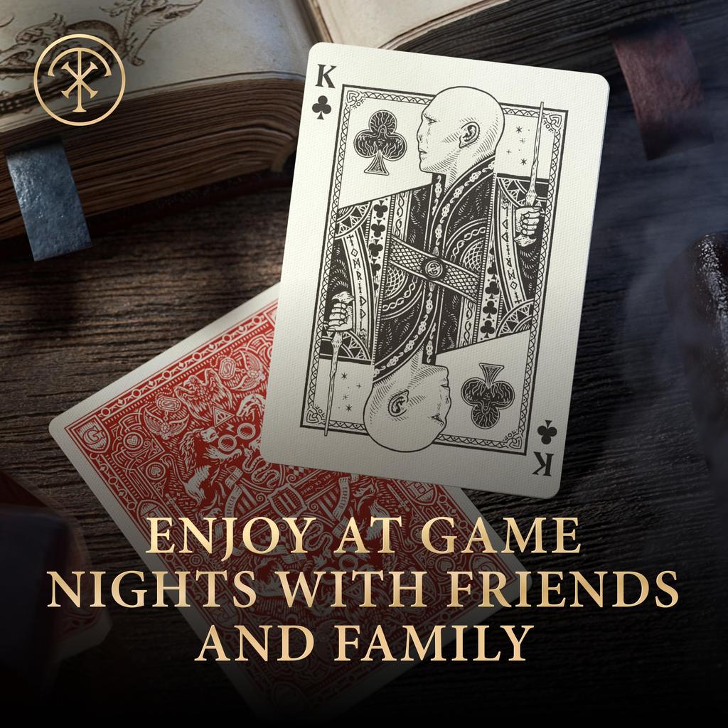 Theory11 Гарри Поттер Игральные Карты Красные - (Гриффиндор)