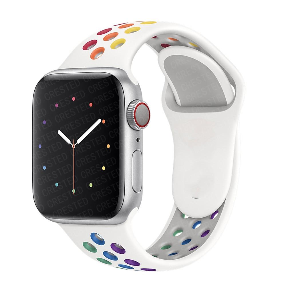 Ремешок для Apple Watch Band 7 SE 41 мм 45 мм 44 мм 40 мм 38 мм 42 мм спортивный силиконовый мягкий браслет аксессуары для Iwatch Series 6 SE 5 4 3 2 женщины мужчины