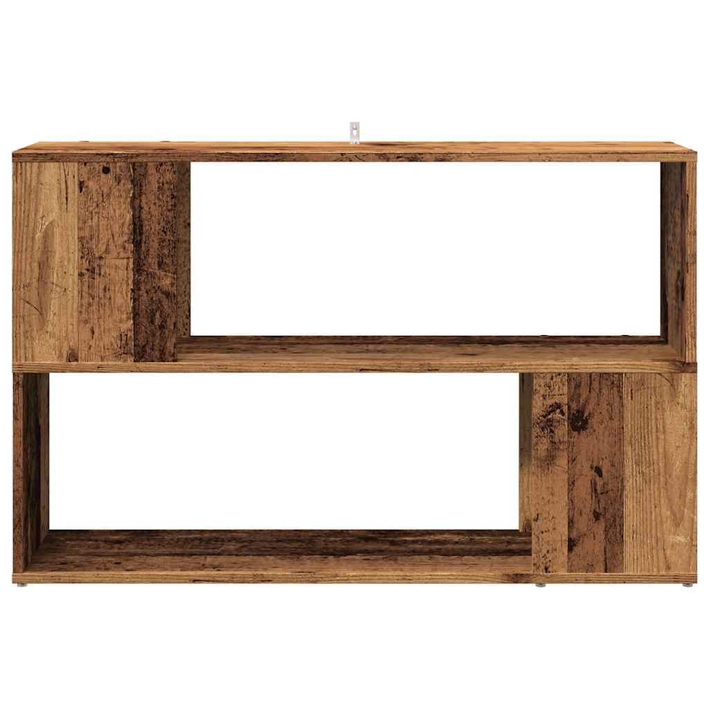 Bookshelf Vintage Wood Look 100 x 24 x 63 cm Engineered Wood