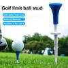 5Pcs Golf Tees Compact Size Height Adjustable Lightweight Unbreakable Low Friction Golf Tees Training Aid