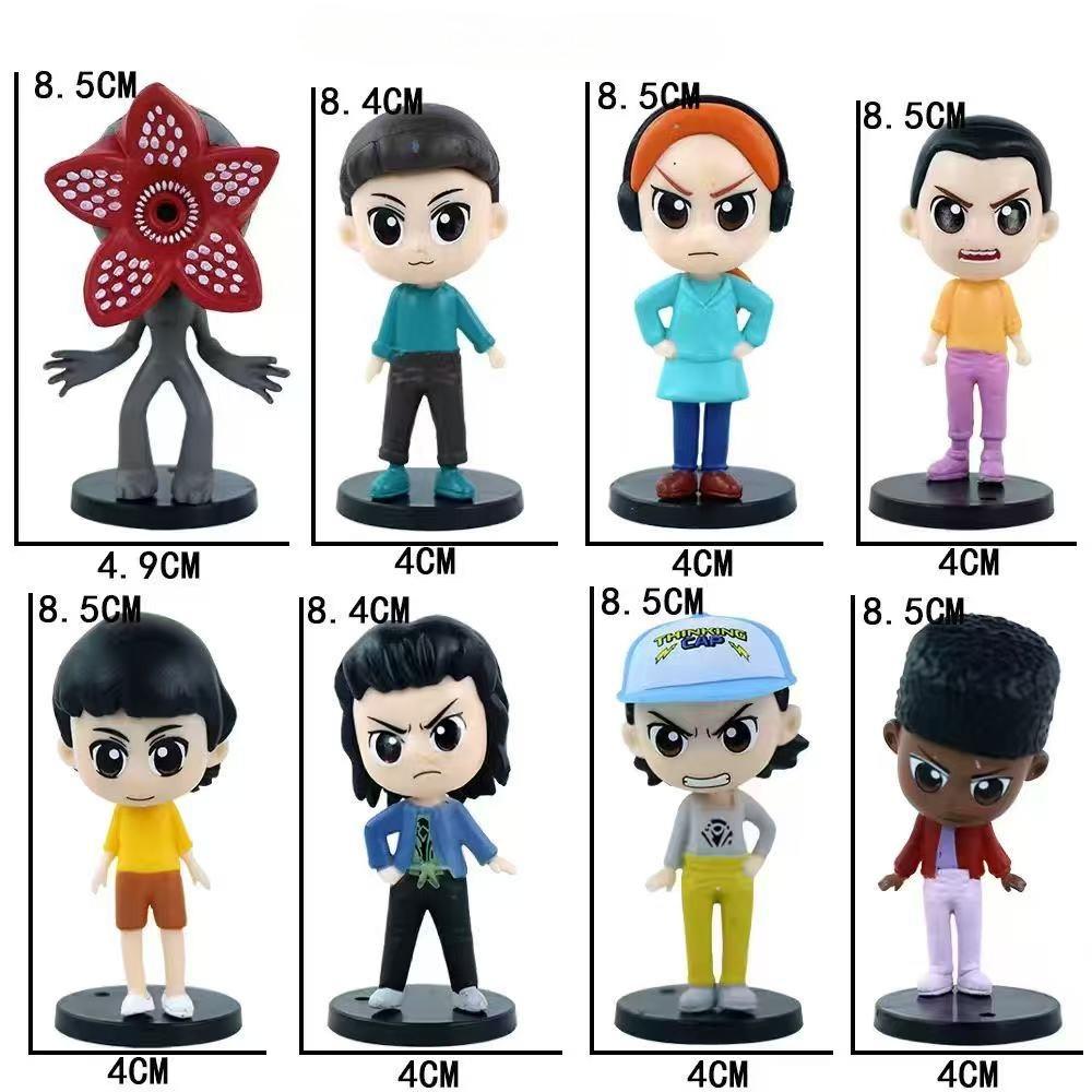 8 Styles Stranger Figure Eleven Dustin Barb Steve Demogorgon Action Fiqures Toy Birthday Gift Toy THINGS