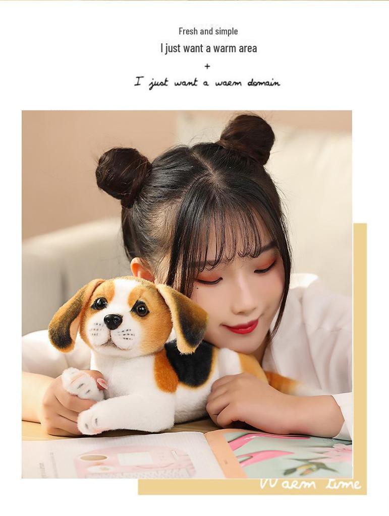 Трансграничная плюшевая кукла щенок хаски и далматина - подарок на День защиты детей