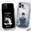Чехол для телефона L-Lawliet Death Note для iPhone 17 Air 16 15 14 13 12 11 Pro Max Xr X Xs Mini Plus Черный Мягкий Силиконовый Чехол