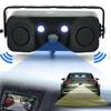 Practical Car Rear View Reversing Image Smart Radar Camera Kit W/ 2x Parking Sensor