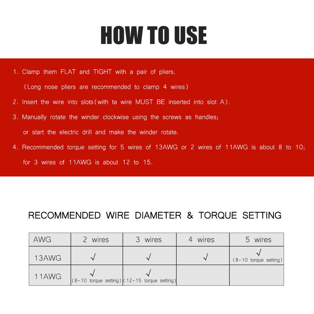 Инструмент для скручивания проводов. Инструмент для зачистки и скручивания проводов для зачистки и скручивания однопроволочных проводов 11/12/13AWG для