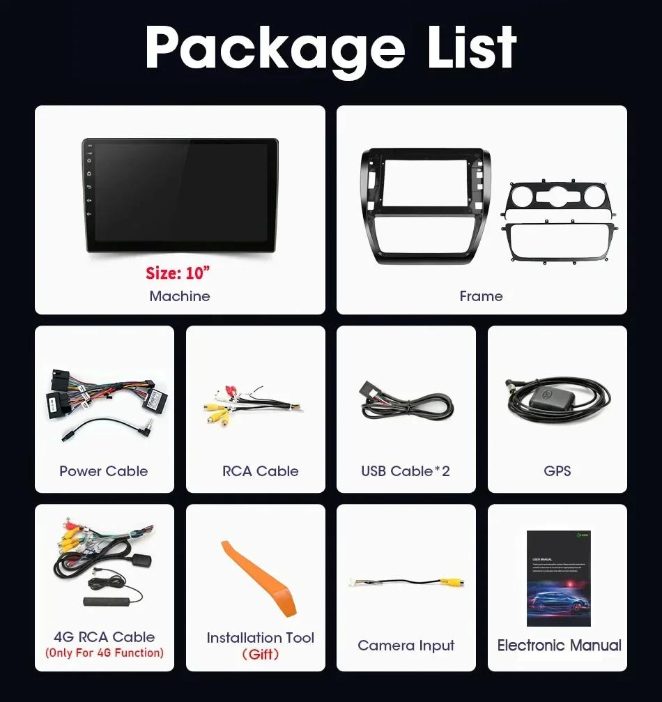 Android для Volkswagen Jetta 6 2011-2018 автомобильный радиоприемник стерео головное устройство беспроводной Carplay мультимедиа GPS навигация 2 Din экран