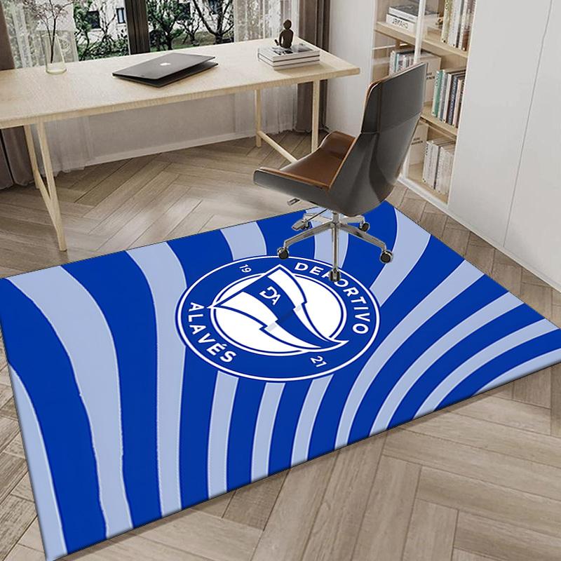 Deportivo FC Printed Area Rug for Office, Chair Rug, Decorative Carpet Floor Mat, Large Size Fan gifts Christmas gifts