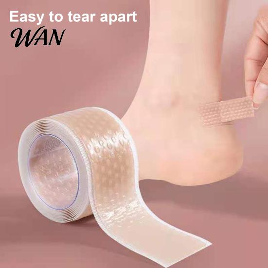 Flexible Cut Foot Protector Invisible Heel Anti-Wear Stickers Soft Self Adhesive Pads Friction Anti-blister Gel Pad Protection Prevent Blisters