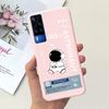 Чехол для Vivo Y31 2021 Милая Утка Кот Мультяшный Coque Матовый Мягкий Силиконовый Задняя Крышка Для Vivo Y51 Y51A Y53s Y 31 V2036 V2030 Fundas