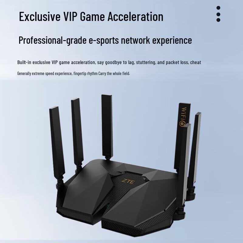 ZTE AX3000 SR6101 Wi-Fi 6 Gigabit Mesh Router (CN version)