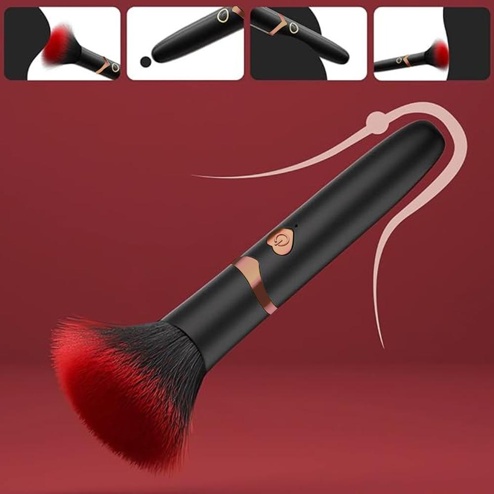 Вибратор для макияжных кистей Секс-игрушки для женщин Мощный вибрирующий стимулятор оргазма влагалища и сосков Зарядка от USB AV-палочка Массажер