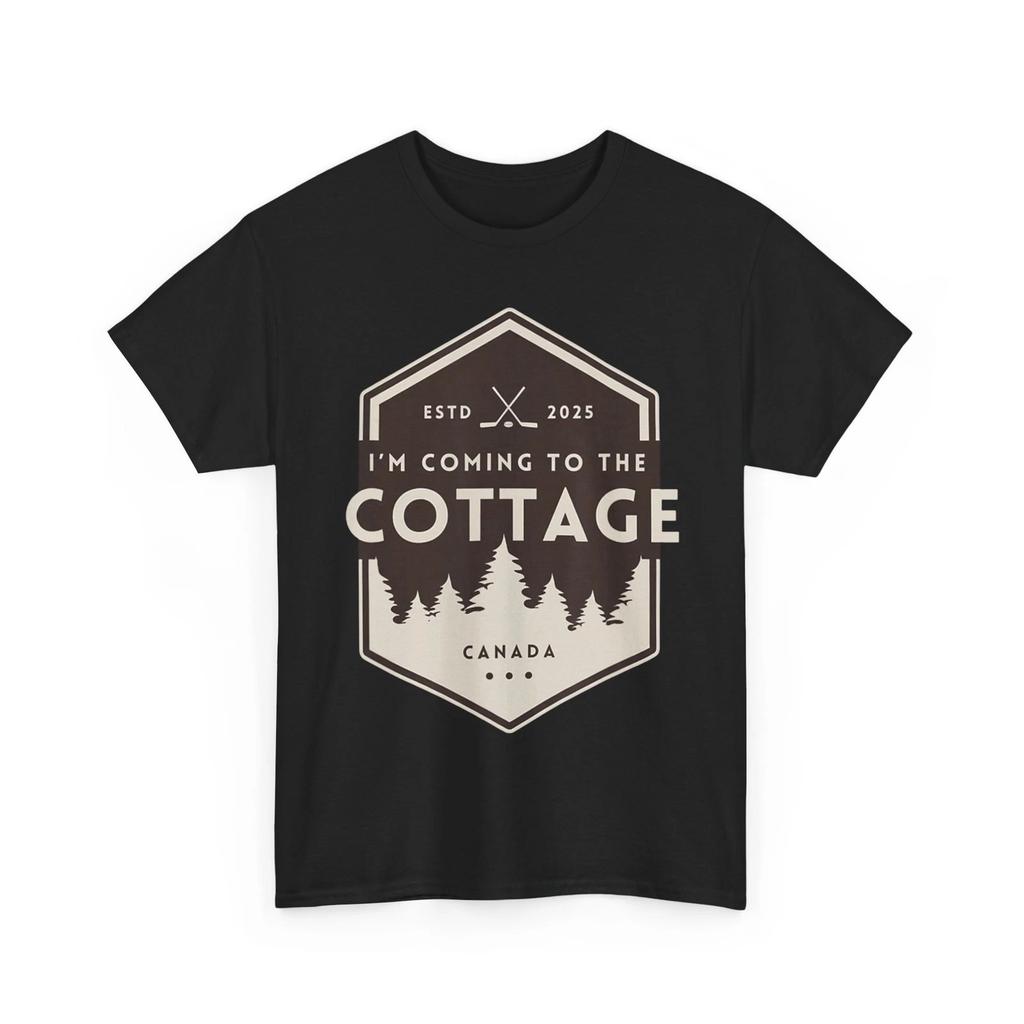 I'm Coming to The Cottage Retro Vintage T-Shirt