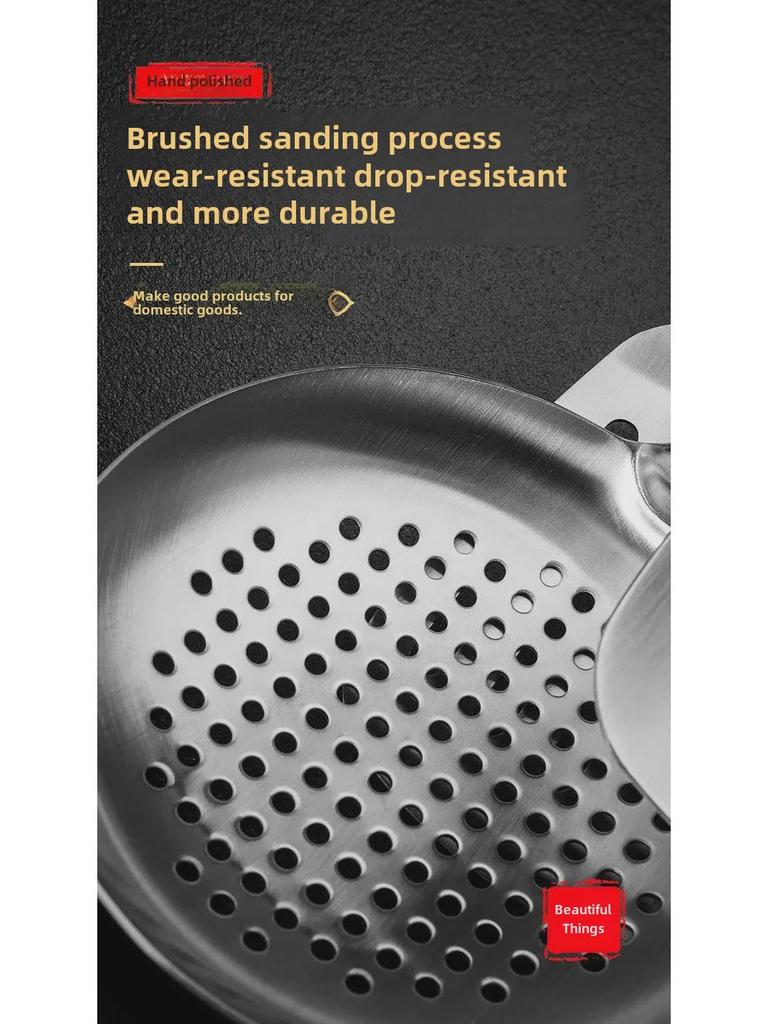 Guofeng 304 Stainless Steel Long Handle Cooking Spatula