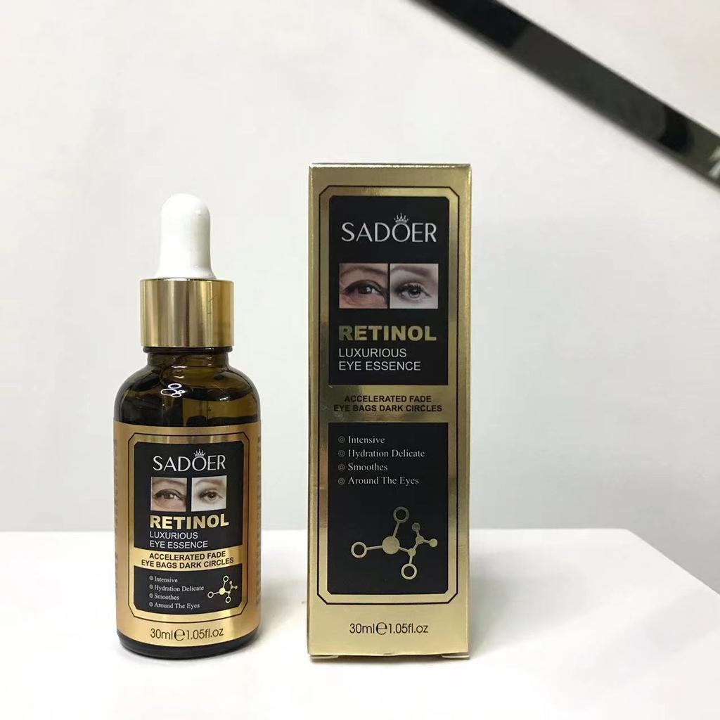 Сыворотка для глаз с ретинолом SADOER улучшает темные круги, мешки под глазами и морщины вокруг глаз
