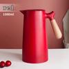 1L Large Capacity Kettle Household Coffee Pot Glass Liner Hot Water Jug Bottle Vacuum Flask  Thermos Nordic Thermal Insulation