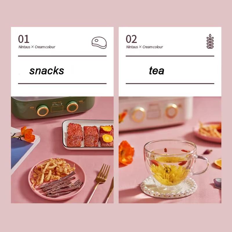 Интеллектуальная сушилка для фруктов, долговечный термостатический дегидратор для пищевых продуктов, фруктов, овощей, мяса, сушеных закусок для домашних животных