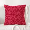 Valentines Day Cushion Cover Natural Linen Organic Fabric DoubleSided Printing Sofa Home Decor Gift Pillow Cover