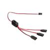 3 Way LED Light On/off Controller Switch Y Cable for  TRX-4 SCX10 1/10 Remote Control Car Light