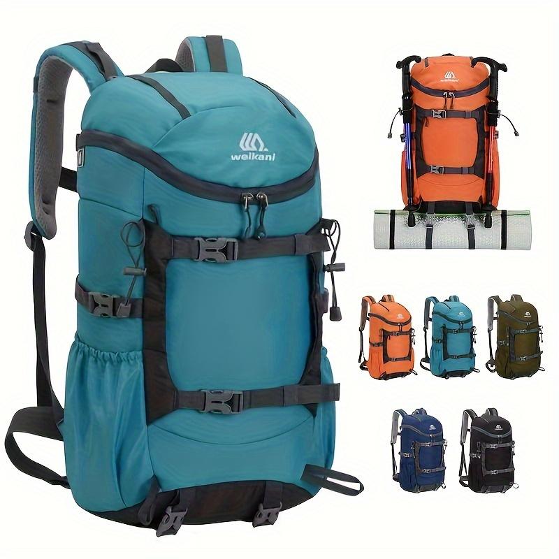 Мужской походный рюкзак с фиксированным ремнем для треккинговых палок, вместительная дорожная сумка для альпинизма и пешего туризма, многофункциональный рюкзак