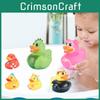 Little Soft Rubber Yellow Duck Swimming Toy Decoration Kids Gift Cartoon Cute