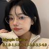 Myopia Glasses, Anti-blue Light, Anti-radiation, Large Frame with Degree