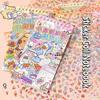 20/50Sheets DIY Mini Sticker Coil Book Coil Binding Kindergarten Quiet Book  Gift