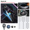Для BMW 1 2 3 4 5 6 7 серии X5 F15 G30 G38 Z4 G29 X3 F25 F12 хрустальная ручка переключения передач, набор из 4 предметов, ручка рычага переключения передач, головка рычага переключения передач
