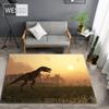 Room Rug Dinosaur 3D Carpet For Living Room Large Bedroom Carpet Animal Print Bedside Mats Non-slip Play Mat