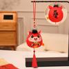 Creative Plush Horse Keychain Mascot Dolls Cute Plush Horse Doll Pendant 10cm Kawaii Chinese New Year Gift Year of Horse