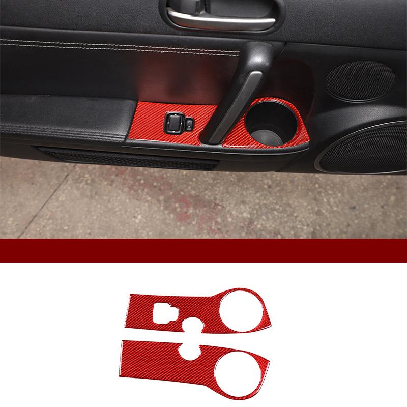 Для Mazda MX-5 NC 2009-2014 Мягкое Углеродное Волокно Декоративные Аксессуары для Центральной Консоли, Панели Приборов, Рулевого Колеса, Подлокотников Дверей Автомобиля