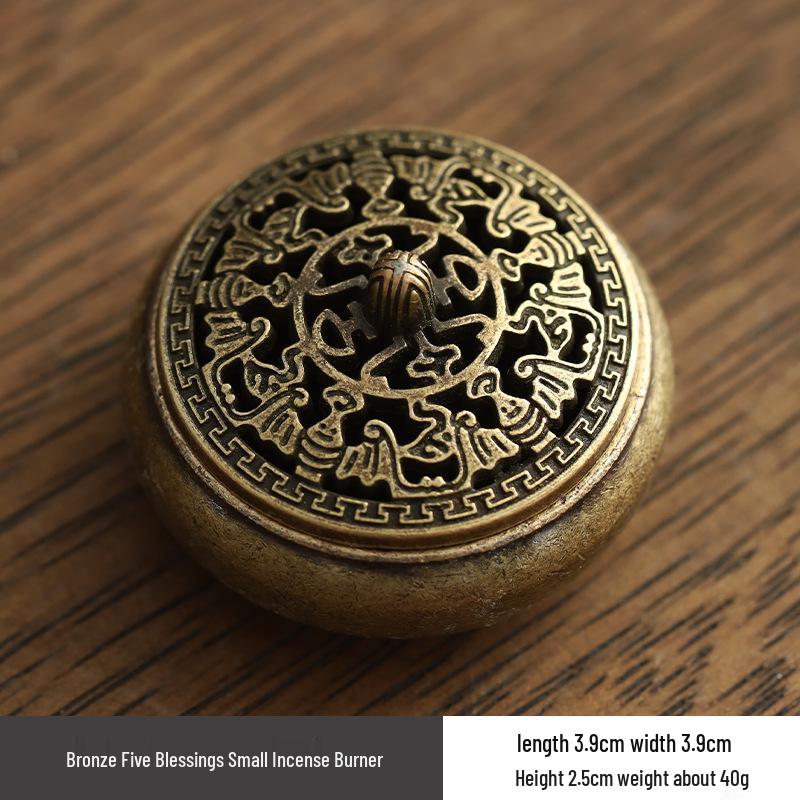 New Chinese Style Yuanbao Teapot & Auspicious Incense Set