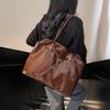 Retro Portable Commuter Bag 2025 Autumn and Winter New Versatile Fashion Tote Bag Large Capacity Shoulder Armpit Bag