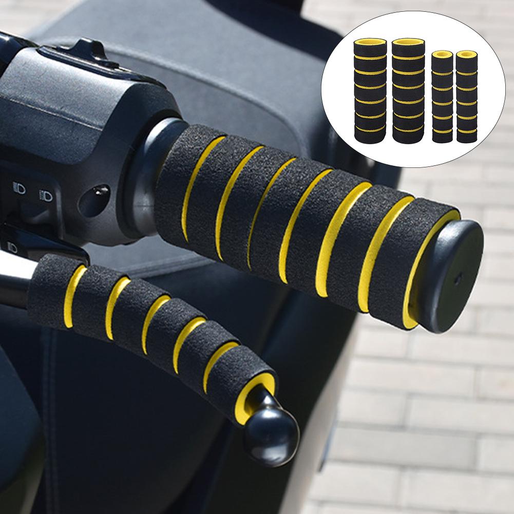 4 шт./компл. универсальный чехол для руля мотоцикла велосипеда из пенопласта, противоскользящие мягкие чехлы для ручного тормоза, аксессуары для модификации