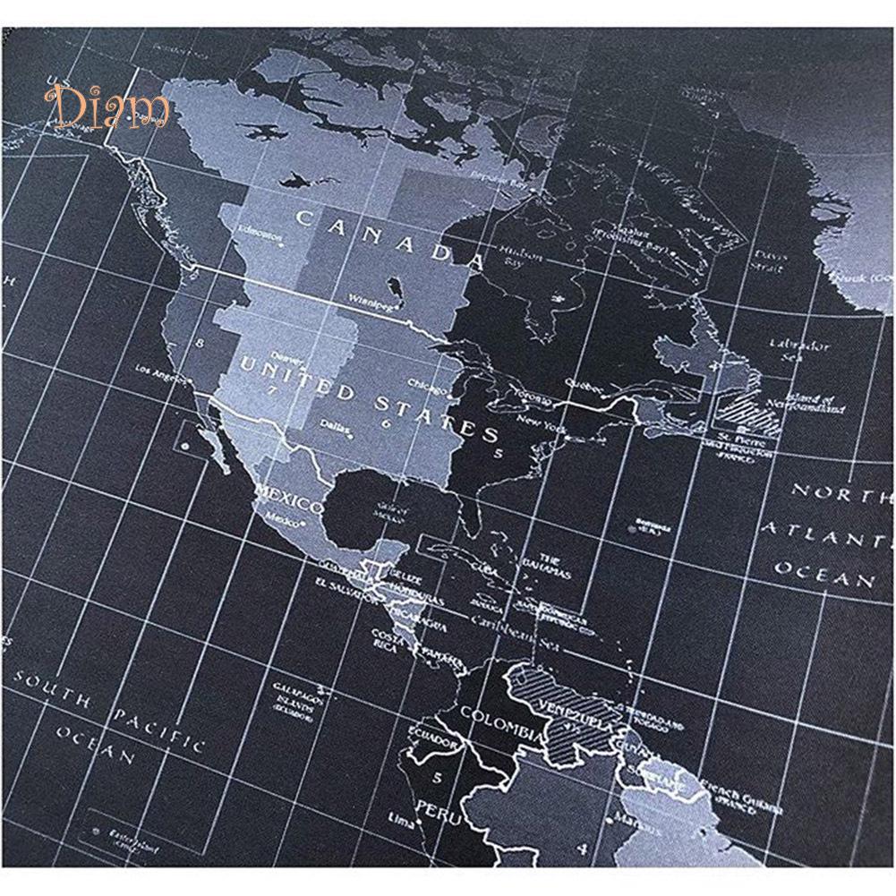 SP противоскользящий коврик для игровой мыши с картой мира, коврик для клавиатуры, подушка для ПК, ноутбука