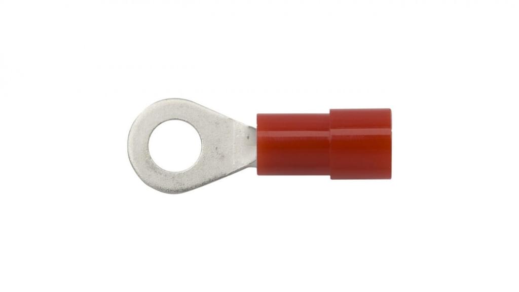 Insulated Ring Terminal 0.25-1.5mm2/M4 Em00119 /100 Pcs/