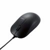 Elecom Highly Durable Mouse for Businesses USB Optical Wired Mouse 3 Buttons Black M-K7URBK/RS