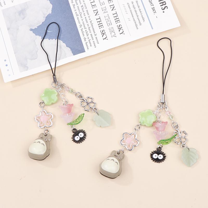 Модный ручной работы бисерный шнурок для телефона с кулоном в виде кошки, бусины, сумка, брелок для сотового телефона, подарки для девочек