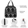 Shotokan Karate Symbol And Kanji White Text Insulated Lunch Bag for Women Office Cooler Thermal Food Box Tote Lunch Boxes