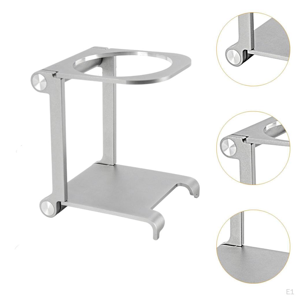 Складной алюминиевый держатель для ручного заваривания кофе, подставка для кофеварки, маленькая, сплав, портативная, большая